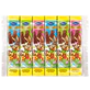 Image du produit - Pâques: sucettes de chocolat au lait entier 6x15g